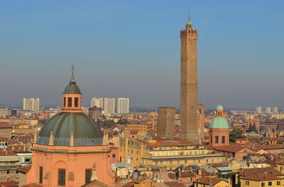 Blick über Bologna