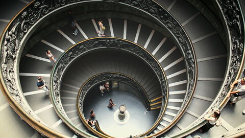 Vatikan Treppe