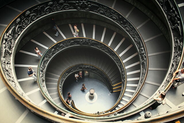 Vatikan Treppe