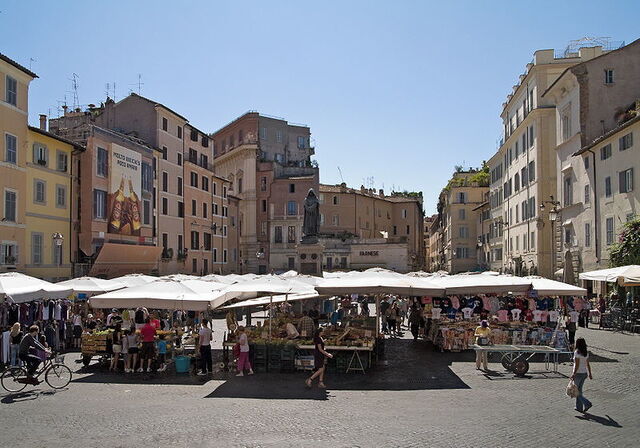 Markt auf dem Campo De' Fiori