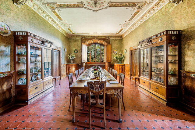 Castello Di Cafaggio, Esszimmer