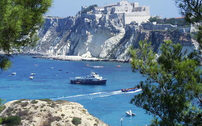 Insel San Nicola in Apulien