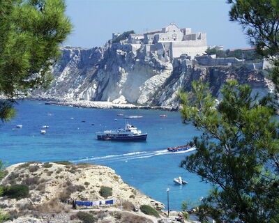 Insel San Nicola in Apulien