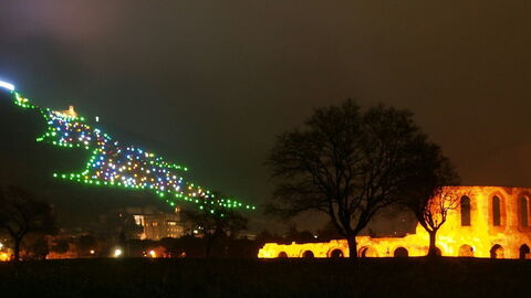 Monte Ingino Weihnachtsbaum