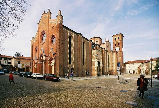 Die Kathedrale in Asti