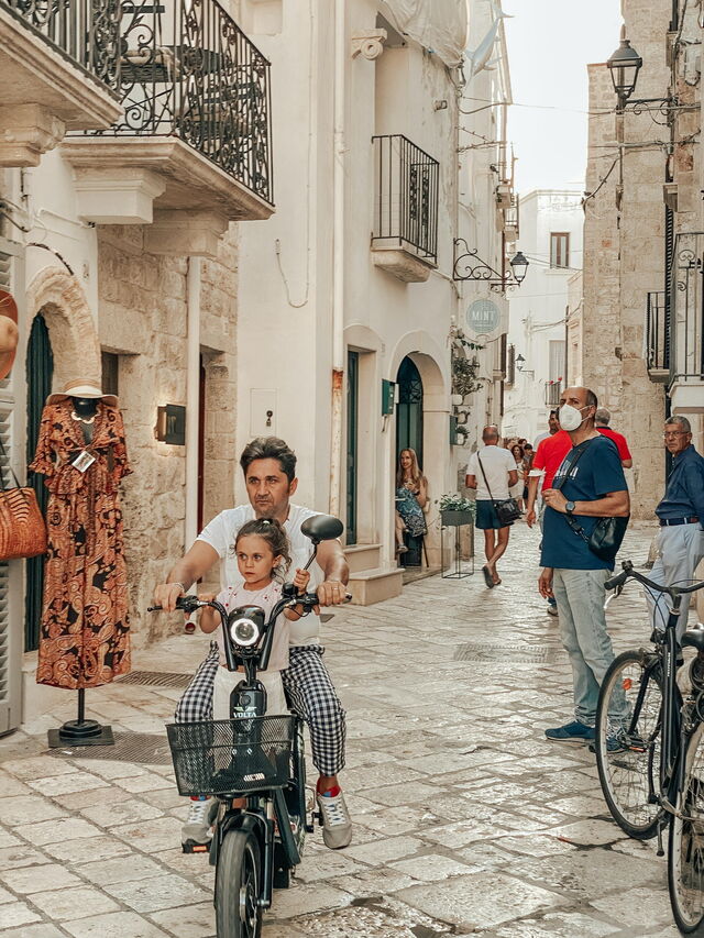 Straßen von Polignano a Mare