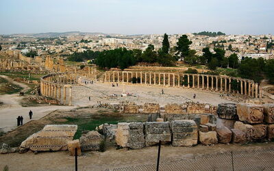 Römisches Forum erbaut während der Herrschaft des römischen Reiches