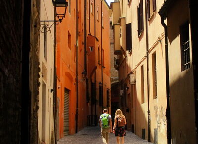 Im Urlaub in Italien