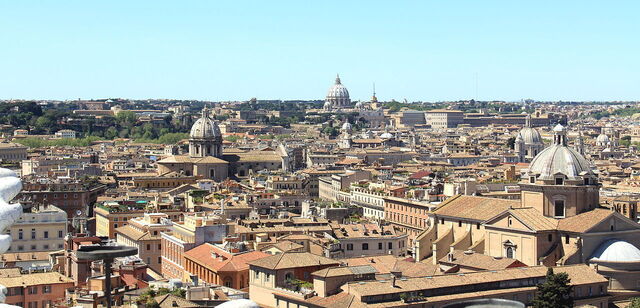 Ausblick vom Altare della Patria
