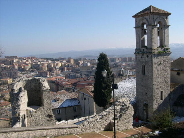 Blick auf Campobasso