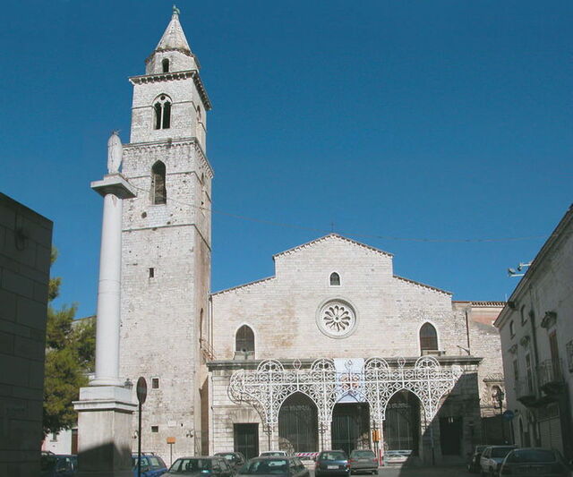 Die Kathedrale in der Stadt Andria