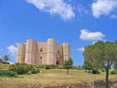 Aussicht auf das Castel del Monte