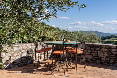 Villa Collinette, Terrasse