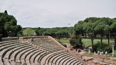 Theater, Ostia Antica