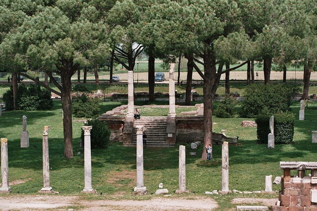 Marktplatz, Ostia Antica