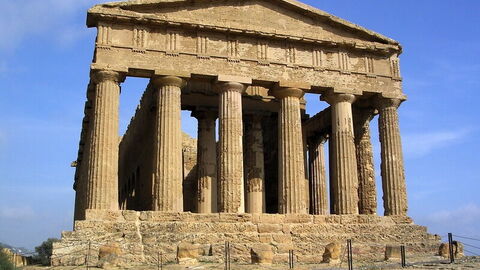 griechischer Tempel in Agrigento