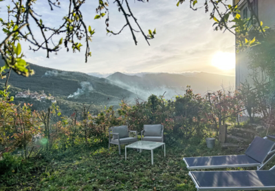 Casa Castagna, Garten