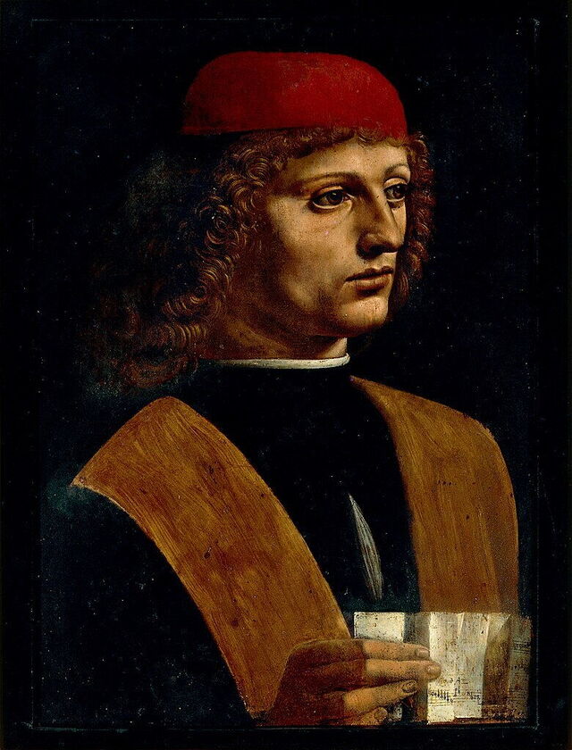 Porträt eines Musikers, Da Vinci