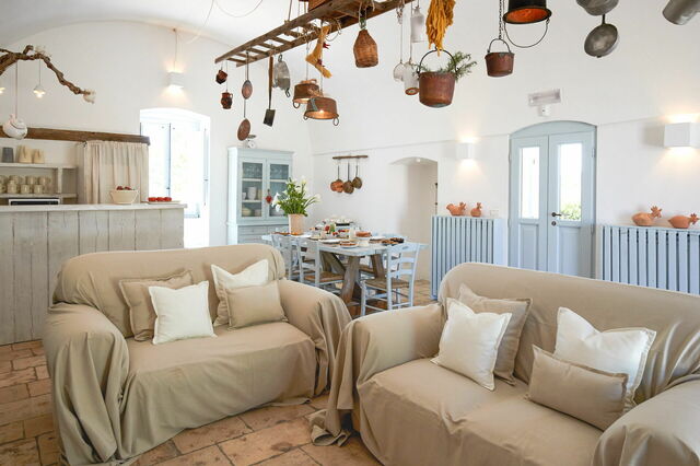 Ein Wohnzimmer, Masseria Lamacerase