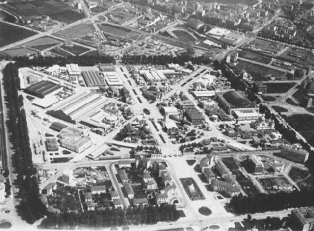 Altes Foto vom Fiera Milano