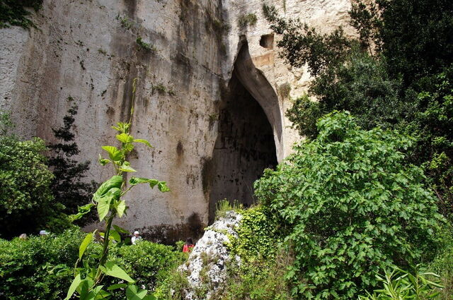 Ohr des Dionysius, von außen