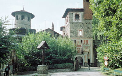 Mittelalterliches Dorf in Turin