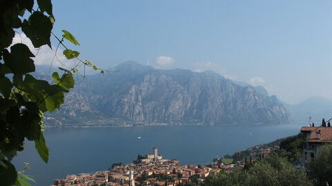 Blick auf Malcesine
