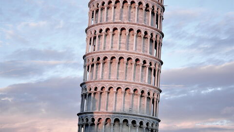 Der schiefe Turm von Pisa