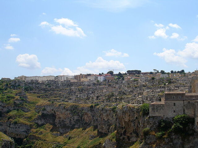 Das antike Sassi di Matera