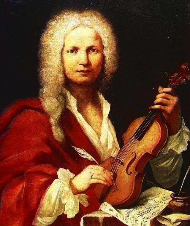 Gemälde des jungen Vivaldi