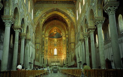 Innenraum des Duomo in Monreale