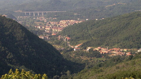 Ansicht auf Pontremoli