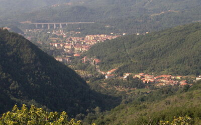 Ansicht auf Pontremoli