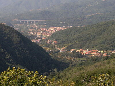 Ansicht auf Pontremoli