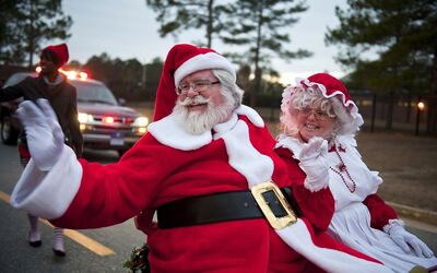 Der Weihnachtsmann und seine Frau