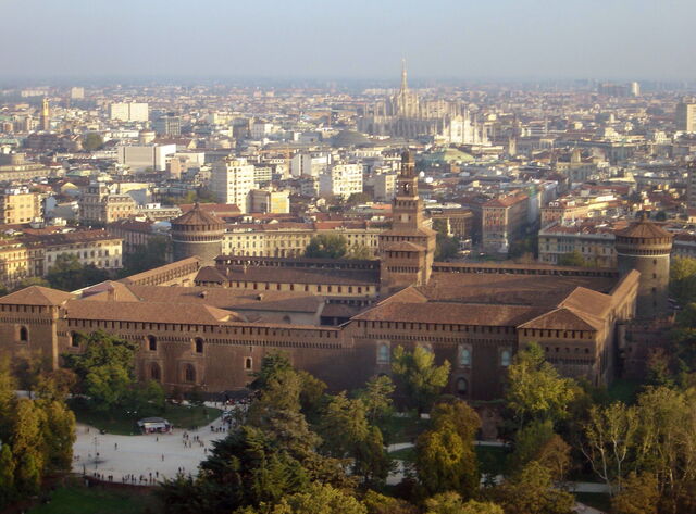 Schloss Sforza in Milan