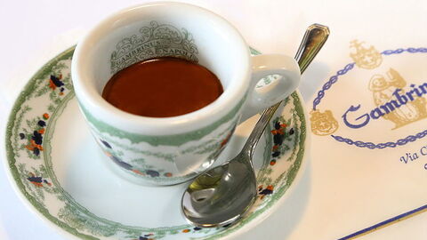 Kaffee im Gambrinus