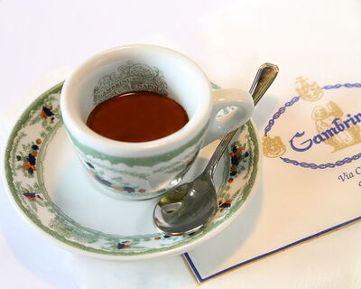 Kaffee im Gambrinus