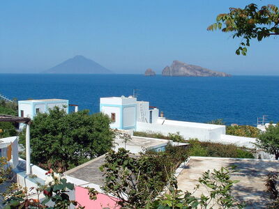 Blick auf Panarea