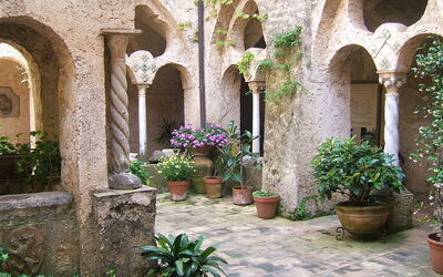 Innenhof, Villa Cimbrone