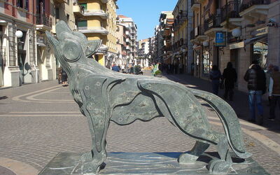 Wolf der Sila von Mimmo Rotella