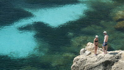 Das Wasser um die Ägadischen Inseln