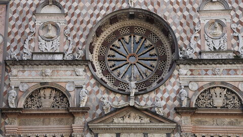 Fassade, Cappella Colleoni