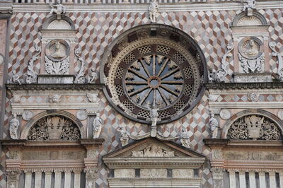 Fassade, Cappella Colleoni