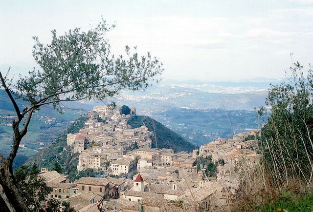 Aussicht auf Arpino