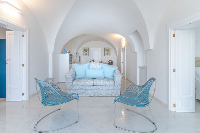 Villa Augusta, Wohnzimmer