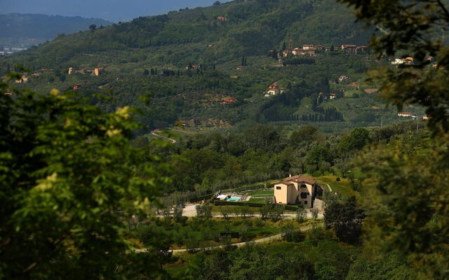 Aussicht von der Villa Le Ferrette