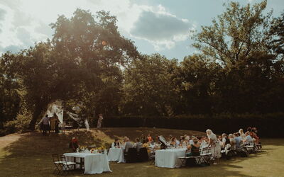 Hochzeitsessen in der Villa Marina