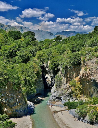 Schluchten von Alcantara