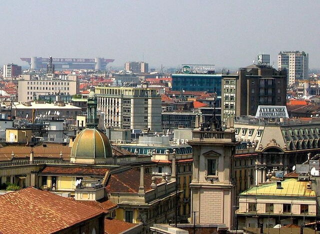 Stadtbild von Milan